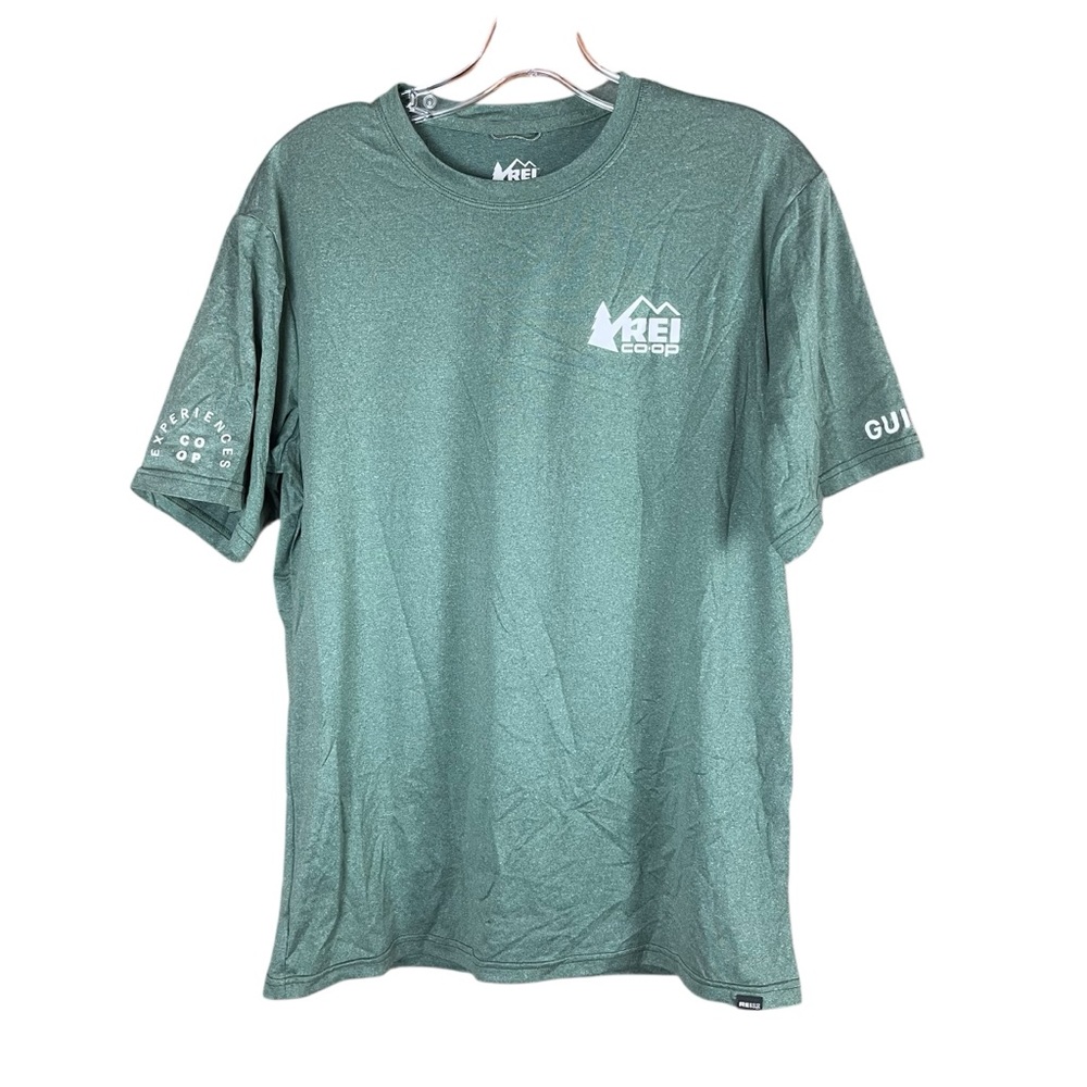 REI COOP SHORT SLEEVE T-SHIRT GREEN UNISEX SIZE SMALL